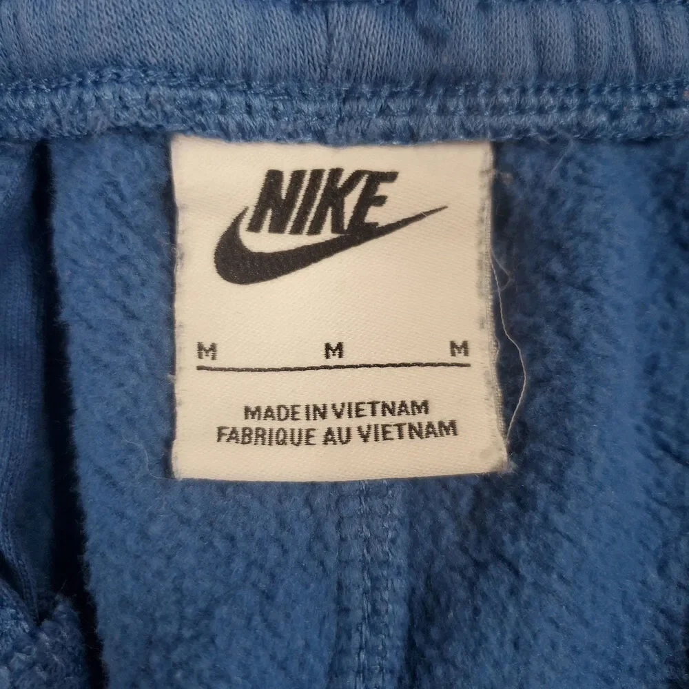 Nike Sportswear Club Fleece Joggers Mens Size Medium Blue.